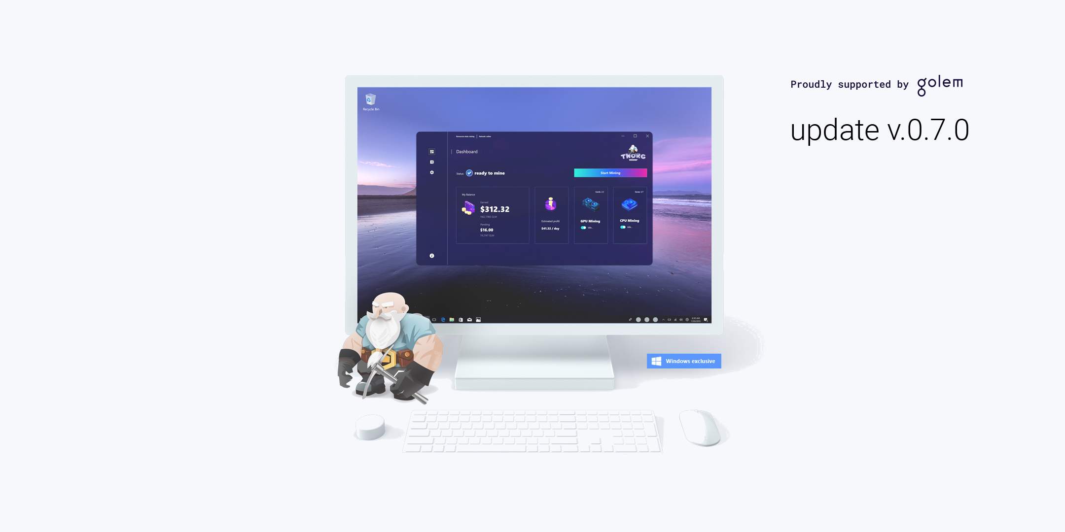 Major Thorg release. Supports two new miners - LHR improvements are here!