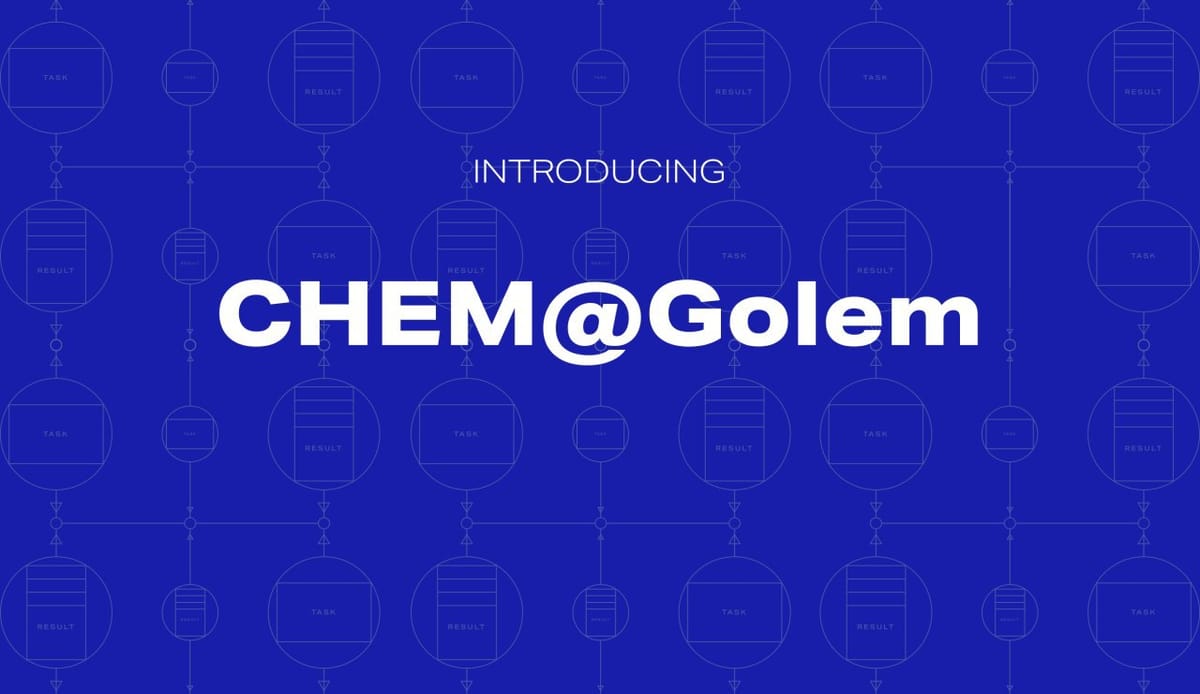 Announcing CHEM@Golem