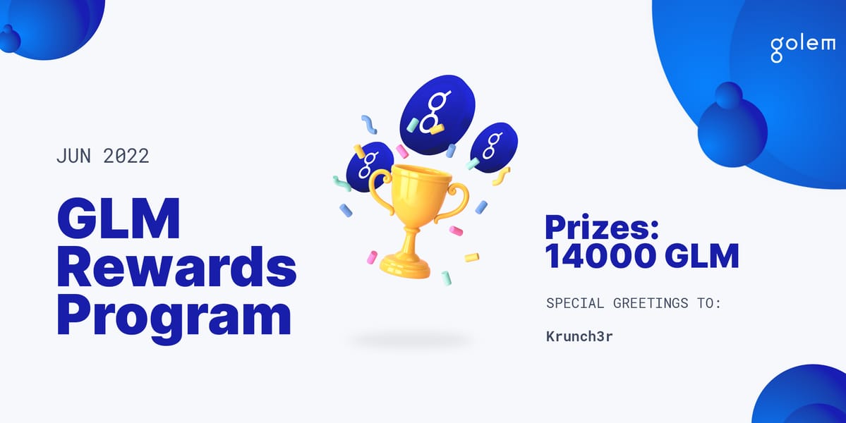 GLM Rewards Program May Update