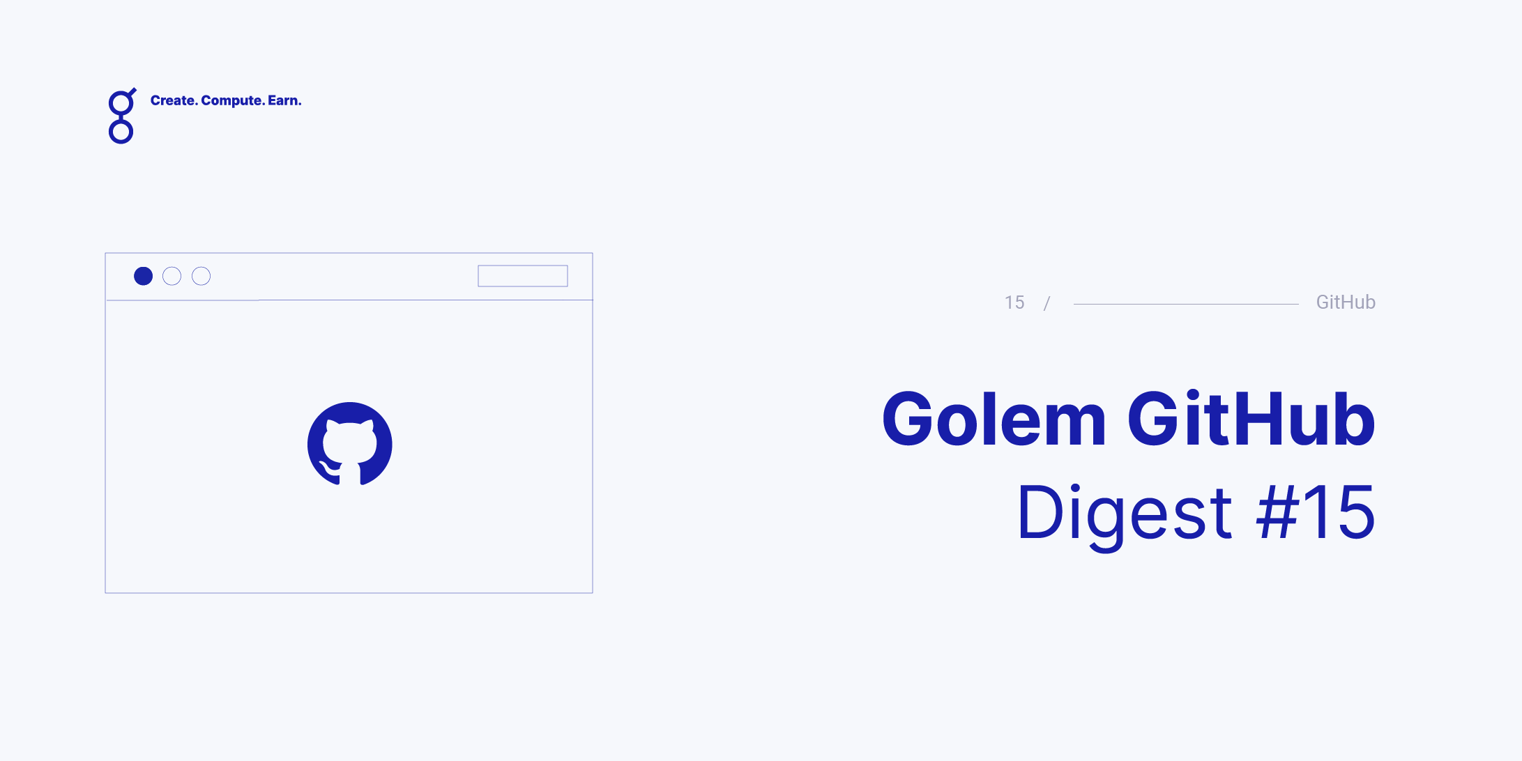Golem GitHub Digest #15: Awesome, Goth improvements and towards Beta 3
