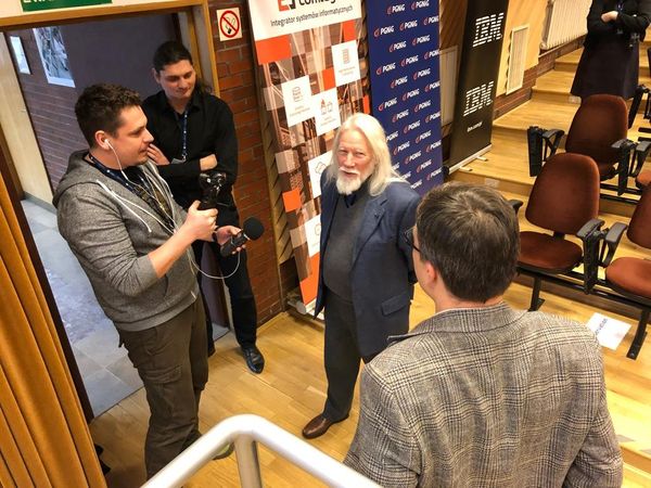 A day with a true pioneer: the Golem Team meets Whitfield Diffie