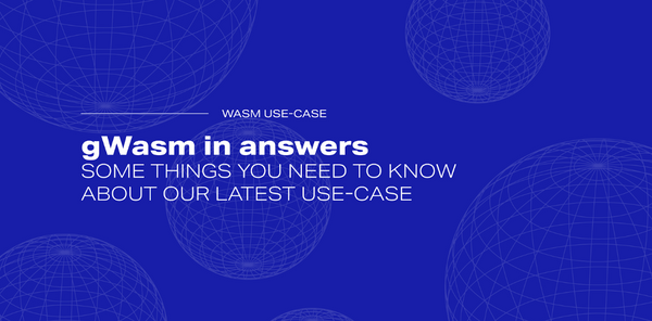 gWasm in answers - some things you need to know about our latest use-case