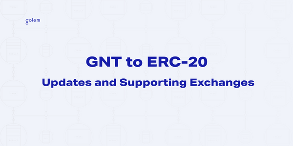 GNT to ERC-20 (happening on November 19, 4pm CET) - Updates and supporting exchanges