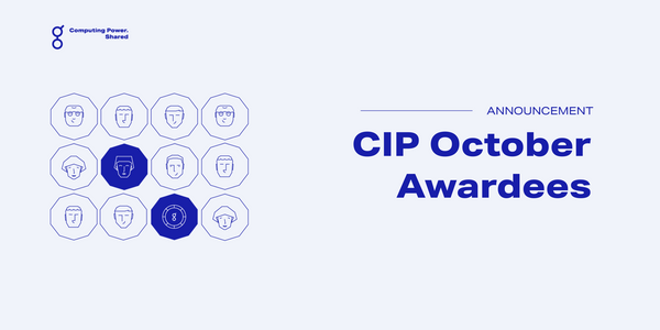 Community Incentives Program (CIP) October Update!