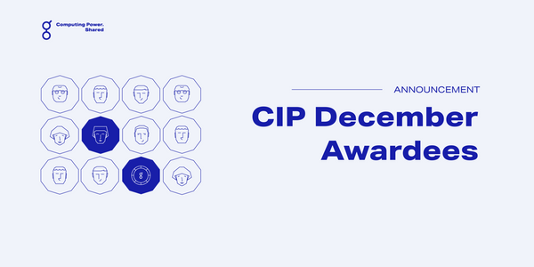 Community Incentives Program (CIP) December Update!