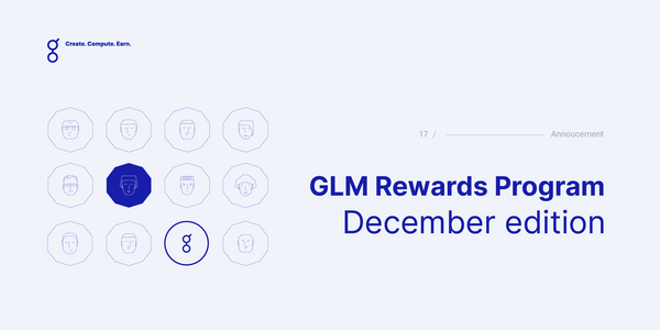 GLM Rewards Program December Update - Changes to the future of the program!